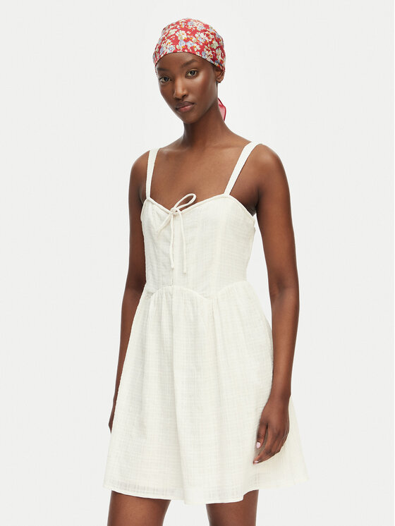 Billabong Billabong Φόρεμα καλοκαιρινό Romantic Vibes EBJWD00155 Μπεζ Regular Fit