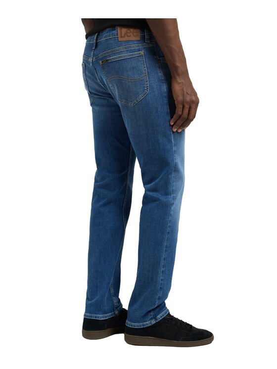 Lee Lee Jeansy 112370590 Niebieski Slim Fit