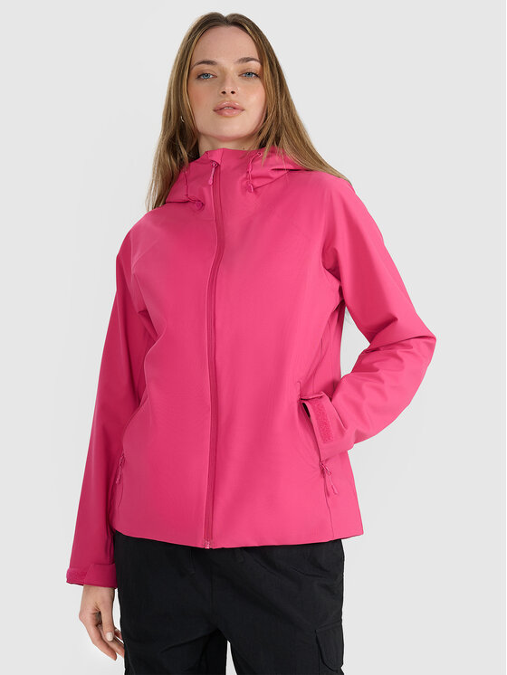 4F 4F Kurtka przejściowa MULTI ACTIVE Różowy Regular Fit