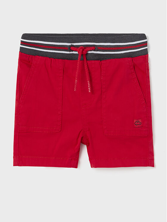 Mayoral Mayoral Stoffshorts 1291 Rot Regular Fit