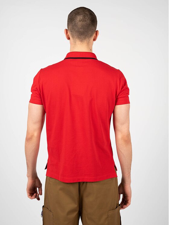 Geox Geox Polokošile M2510Q T2649 | Sustainable Červená Regular Fit