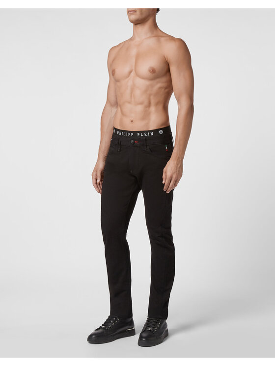 PHILIPP PLEIN PHILIPP PLEIN Jeans 23825 Nero Regular Fit