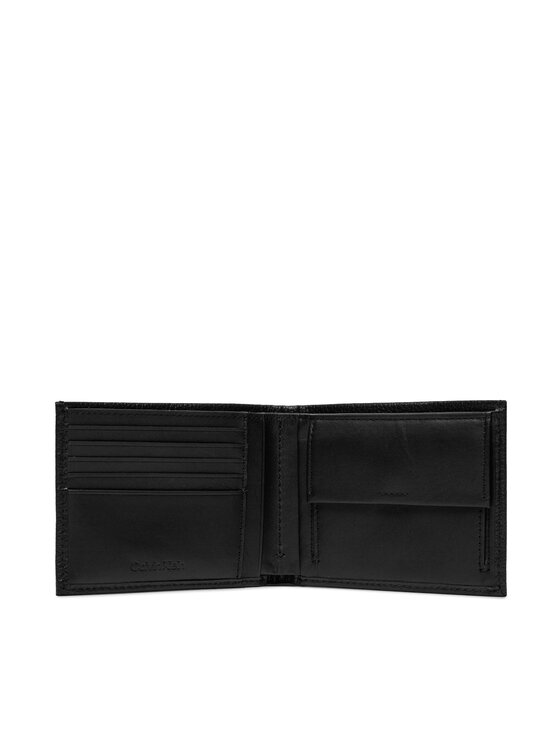 Calvin Klein Calvin Klein Veliki muški novčanik Warmth Bifold 5Cc W/ Coin L K50K507896 Crna
