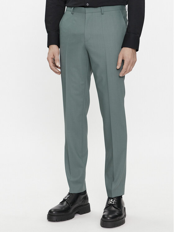 HUGO Hugo Ülikond Arti/Hesten232X 50500247 Roheline Extra Slim Fit
