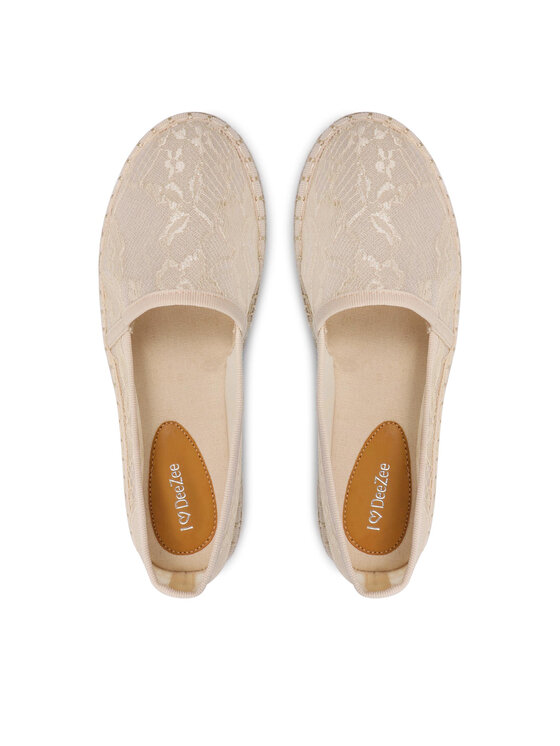 DeeZee DeeZee Espadryle WSS20375-50 Beżowy