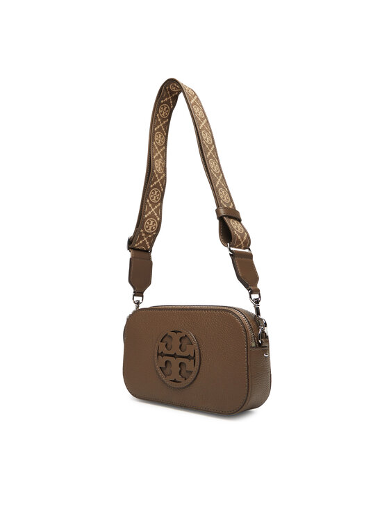Tory Burch Tory Burch Ročna torba Mini Miller Crossbody 171955 Rjava