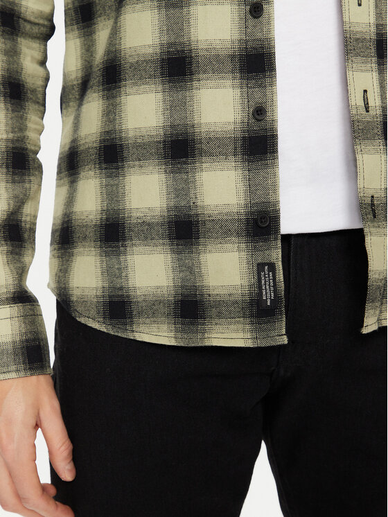 Blend Blend Cămașă 20717421 Verde Slim Fit
