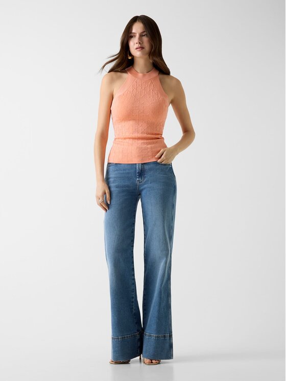 Marciano Guess Marciano Guess Svetr 181412 Oranžová Classic Fit
