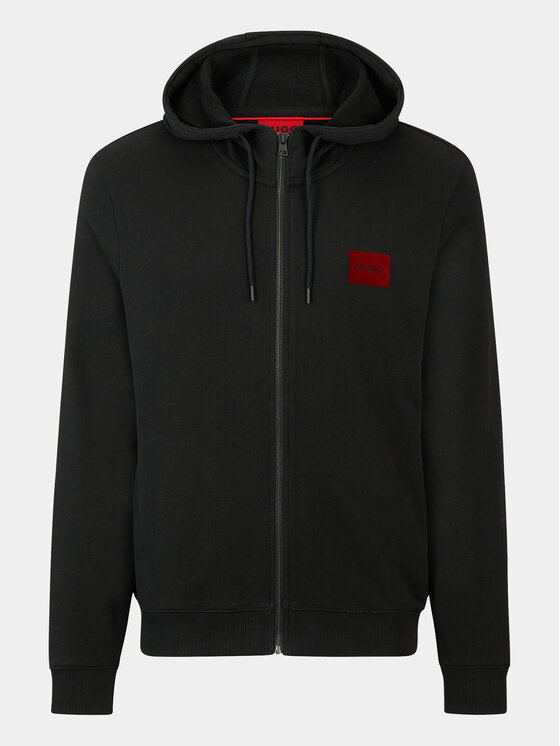 HUGO Hugo Felpa Daple_V 50501016 Nero Regular Fit