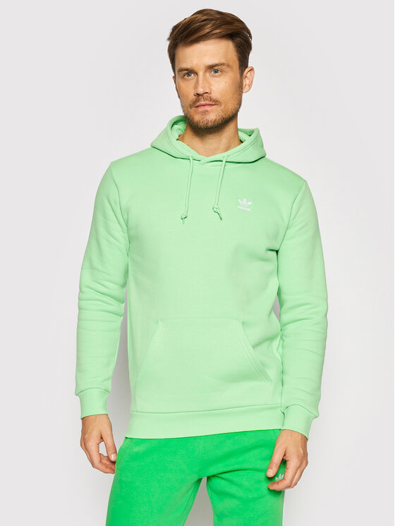 Felpa adicolor Essentials Trefoil H34648 Verde