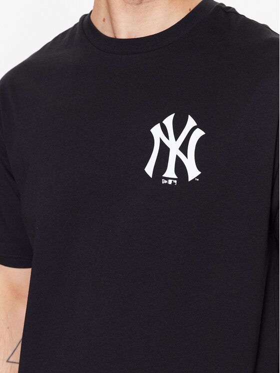 New Era MLB NEW YORK YANKEES FLORAL GRAPHIC OVERSIZED TEE - Club wear -  black/white/black - Zalando.de