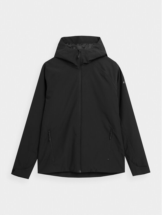 4F 4F Skijacke 4FAW23TTJAF363 Schwarz Slim Fit