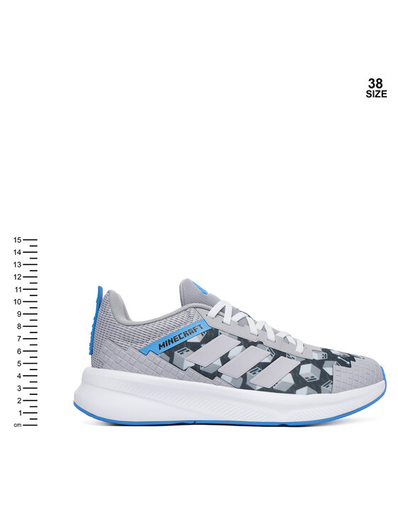 adidas adidas Laisvalaikio batai Minecraft Fortarun 4.0 JR1933 Pilka