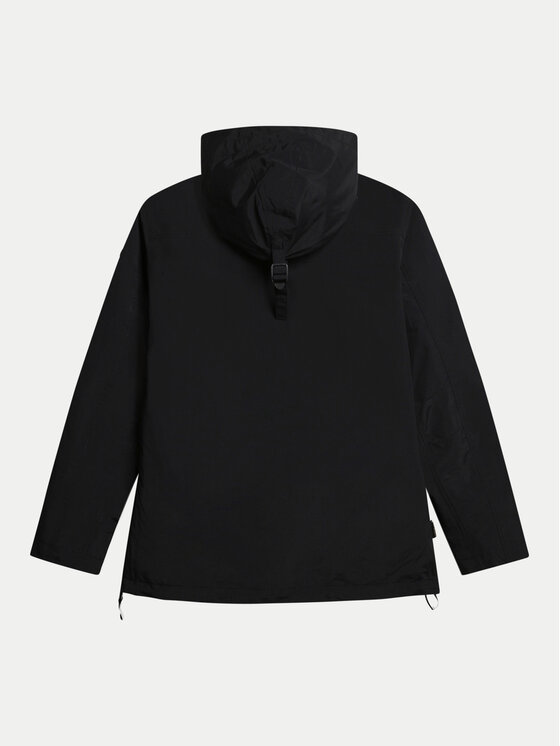 Napapijri Napapijri Anorak stiliaus striukė Rainforest NP0A4G7F Juoda Regular Fit