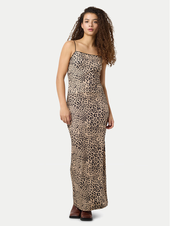 Noisy May Noisy May Sommerkleid Avery 27034320 Braun Slim Fit