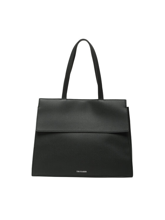 Trussardi Geantă Nadir Shopping Md 75B01490 Negru 75B01490 imagine noua