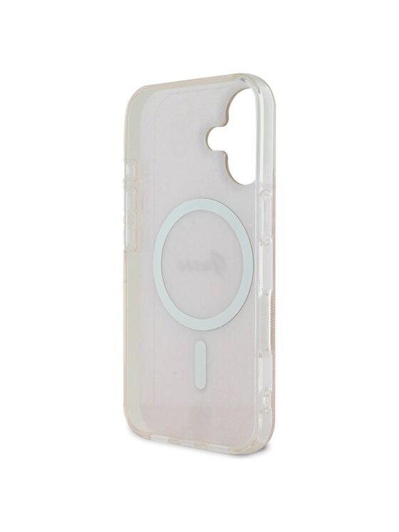 Guess Guess Etui na telefon iPhone 16 Różowy