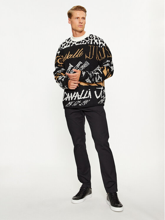 Just Cavalli Just Cavalli Светр 75OAFM08 Кольоровий Regular Fit