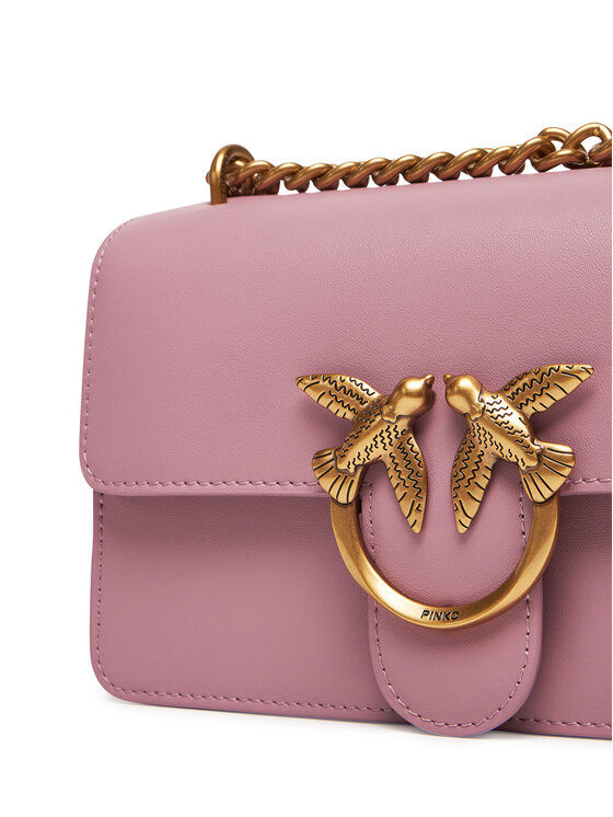 PINKO PINKO Torebka Love One Mini Dc PE 25 PCPL 100074 A0F1 Fioletowy