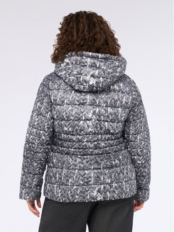 Fiorella Rubino Fiorella Rubino Giubbotto piumino F099T001415N0Z3 Grigio A-Line Fit