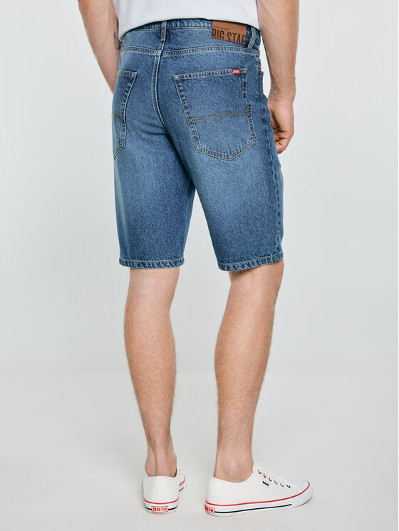 BIG STAR BIG STAR Kurtka jeansowa COLTER Niebieski Basic Fit