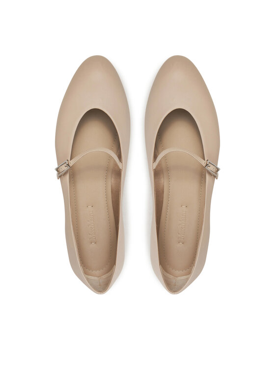 Max Mara Max Mara Baleriny Mmballet 2514521171600 Beżowy