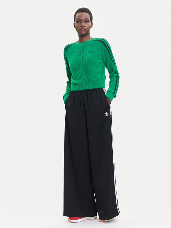 adidas adidas Kardigan Fluffy JW5177 Zielony Regular Fit