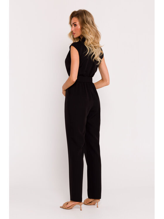 Made of Emotion Made of Emotion Jumpsuit M780 Nero Generous Fit