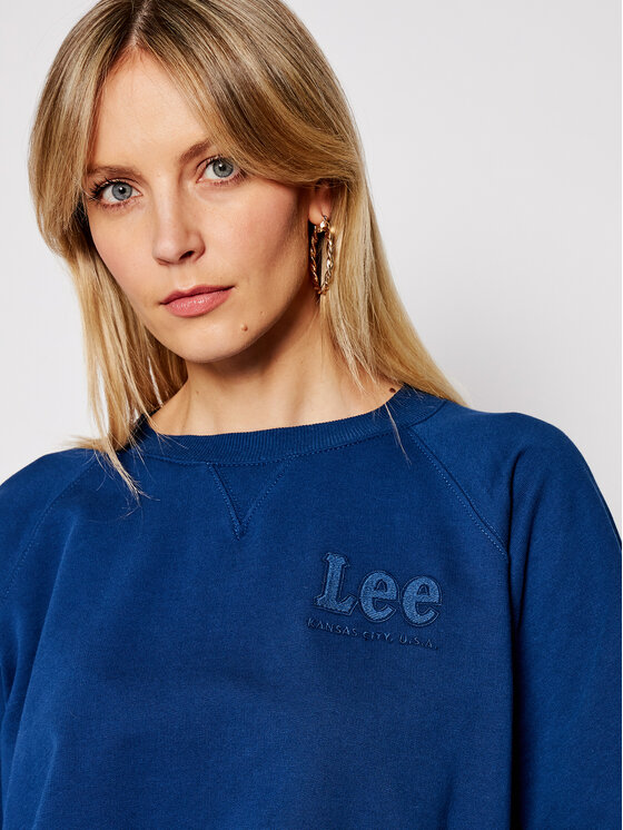 Lee Lee Bluză Vintage L36EBRLR Bleumarin Regular Fit