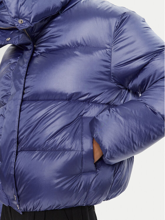 Patrizia Pepe Patrizia Pepe Kurtka puchowa 2O0050 A9M0 Fioletowy Regular Fit