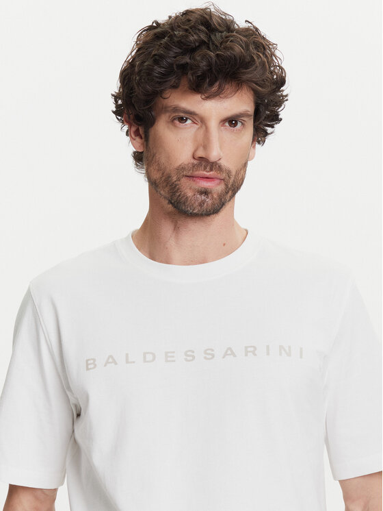 Baldessarini Baldessarini Tricou B4 20082.5293 Alb Regular Fit