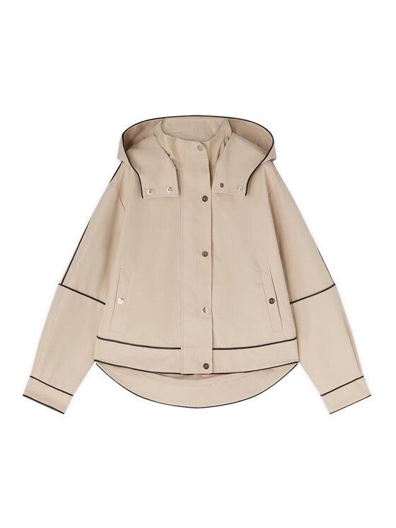 Motivi Motivi Cappotto invernale R024W000196N0R2 Crema Over Fit