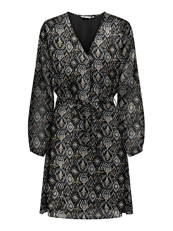 ONLY ONLY Igapäevane kleit Cera 15236376 Must Regular Fit