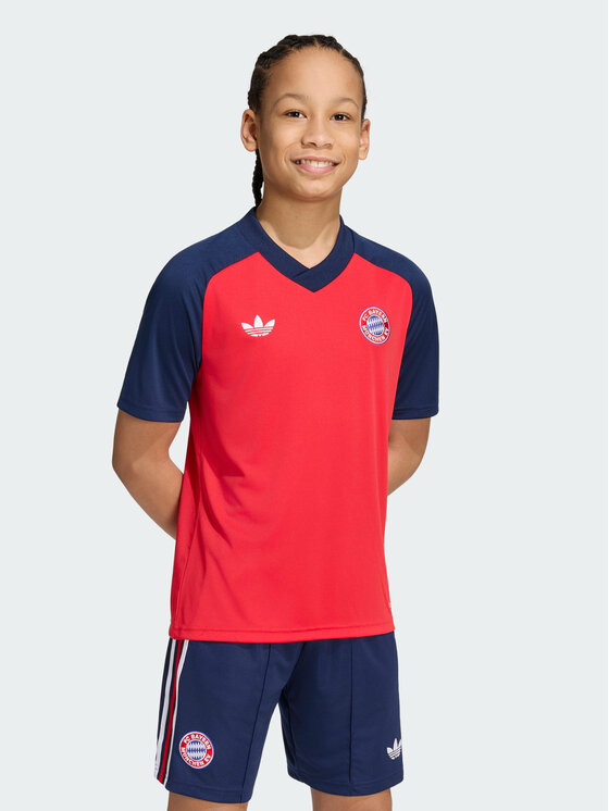 adidas adidas Koszulka techniczna 171371 Czerwony Regular Fit