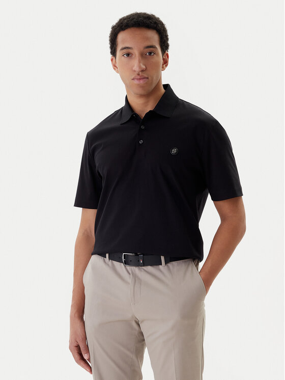 BOSS Tricou polo C-Parris 01 50555829 Negru Regular Fit