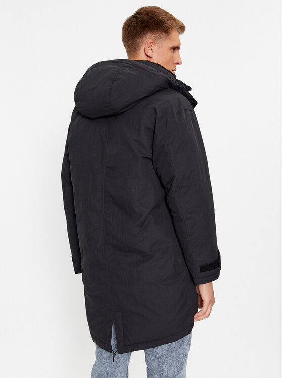HUGO Hugo Parka Munkon 50495817 Fekete Regular Fit
