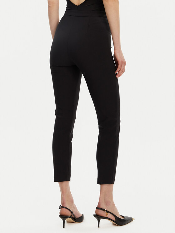Elisabetta Franchi Elisabetta Franchi Bavlnené nohavice PA-077-51E2-V320 Čierna Regular Fit