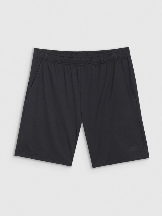 4F 4F Szorty 4FWMM00TFSHM1310-20S Czarny Regular Fit