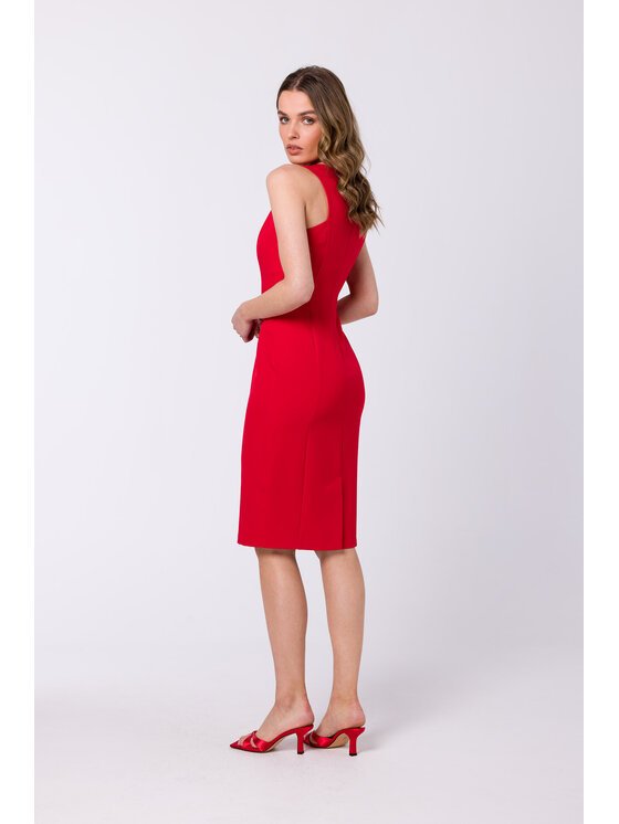Stylove Stylove Abito da cocktail S342 Rosso Regular Fit