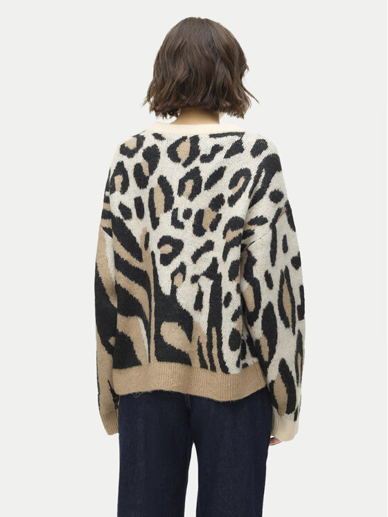 Vero Moda Vero Moda Džemper Kai 10310645 Bež Regular Fit