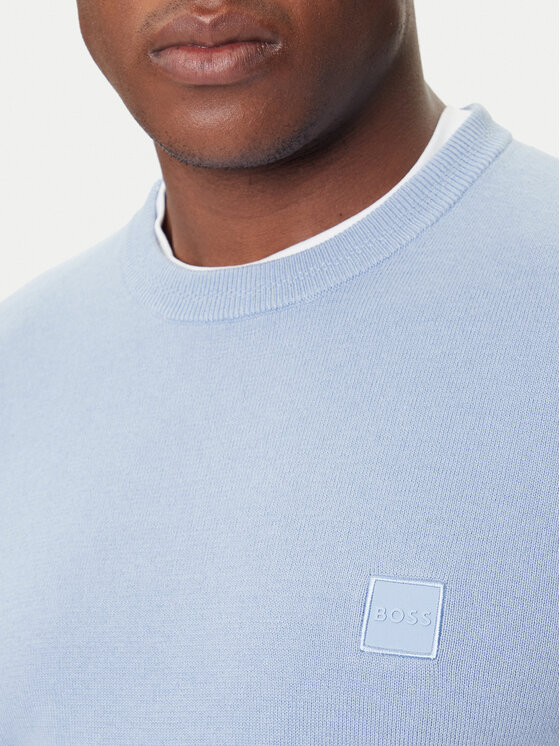 BOSS BOSS Pullover Kanovano_S 50527583 Himmelblau Regular Fit