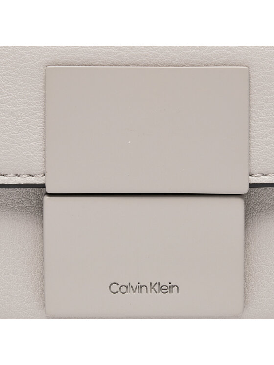 Calvin Klein Calvin Klein Torbica za okrog pasu Iconic Plaque Camera Bag Xs K50K511650 Siva