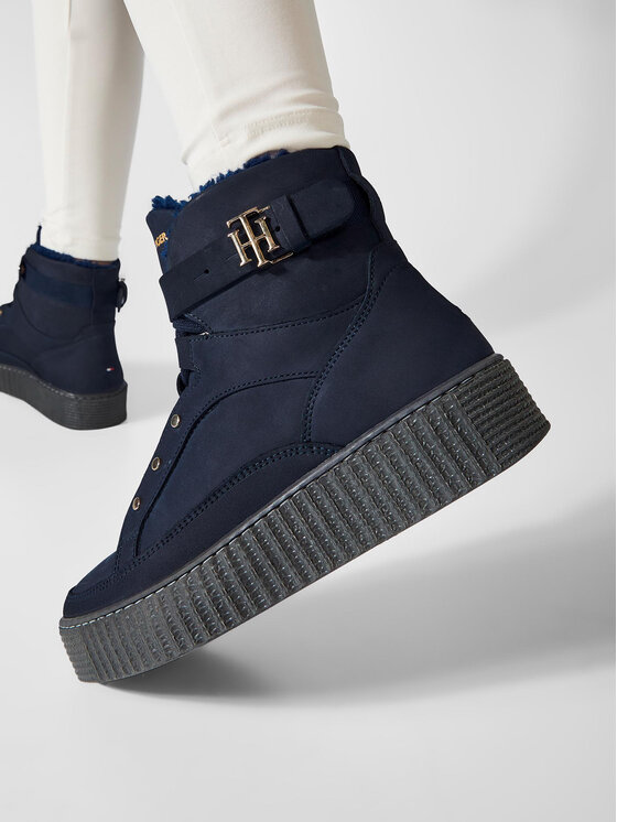 Tommy Hilfiger Warmlined Lace Up Boot FW0FW05991 C