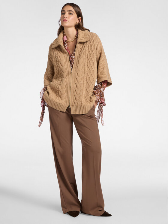 Elena Mirò Elena Mirò Maglione M414E001802N012 Marrone Regular Fit