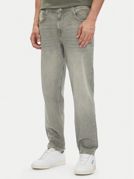 Mustang Džínsy Denver 1016328 Sivá Tapered Fit