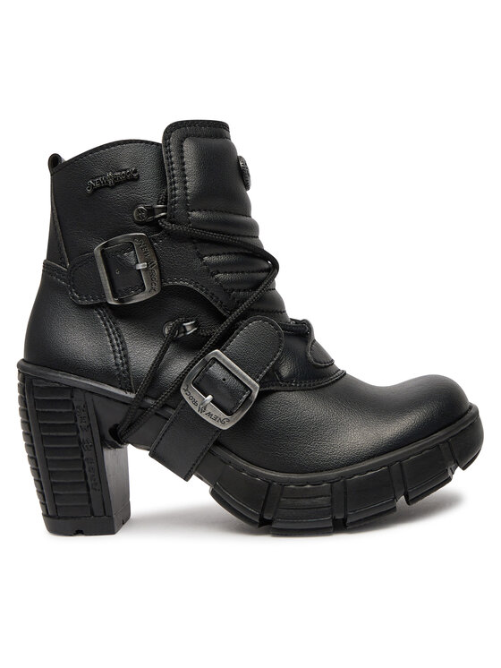NEW ROCK Členková obuv M-TRCASCO004-V2 Čierna