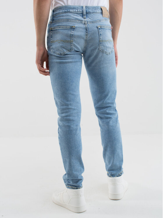 BIG STAR BIG STAR Jeansy TERRY SLIM_252_190 Niebieski Slim Fit