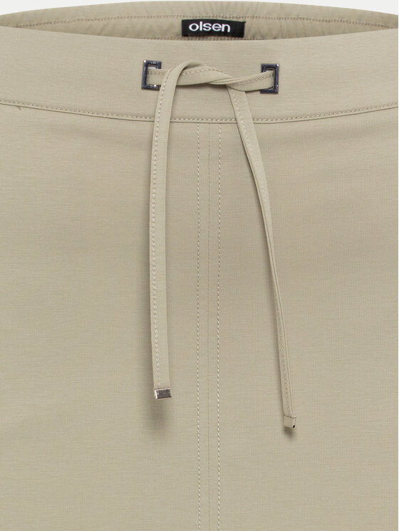 Olsen Olsen Midi szoknya 16001362 Khaki Regular Fit