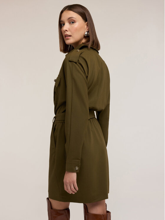 Motivi Motivi Vestito da giorno 7243Q103424N035 Verde Regular Fit