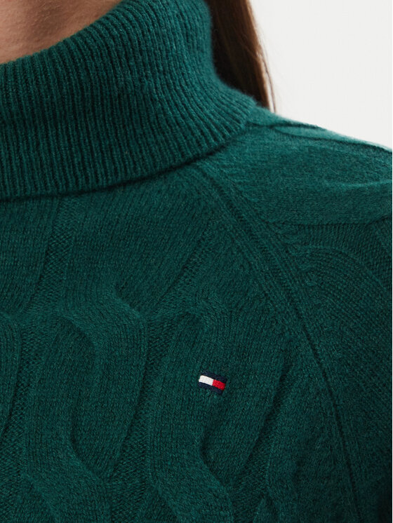 Tommy Hilfiger Tommy Hilfiger Ζιβάγκο WW0WW46791 Σκούρο πράσινο Regular Fit